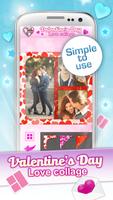 برنامه‌نما Valentine's Day Love Collage عکس از صفحه