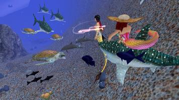 Queen Mermaid Sea Adventure 3D تصوير الشاشة 2