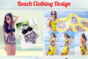 Beach Clothing Design پوسٹر