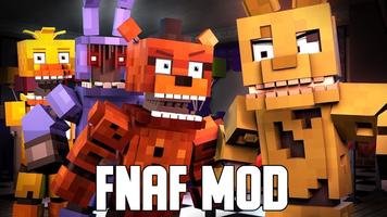 Mod Freddy for Minecraft PE Affiche
