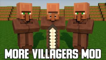 Villagers mod for Minecraft PE capture d'écran 1
