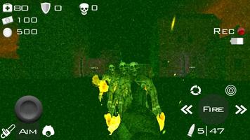 Zombie Hunter Game: Insaniam syot layar 1