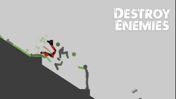 Ragdoll Hero: Stick Parkour imagem de tela 3