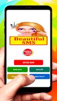 Beautiful SMS Text Message poster
