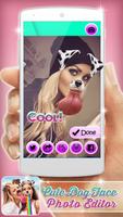 Cute Dog Face Photo Editor poster