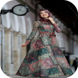 Belo design de roupas muçulmanas ícone