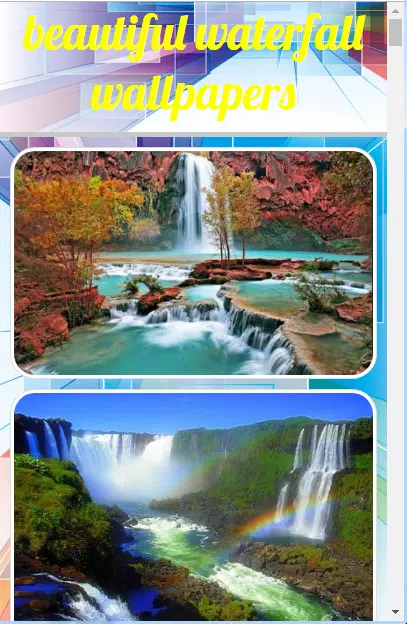 Descarga de APK de Fondos de hermosas cascadas para Android Descarga de APK de Fondos de hermosas cascadas para Android