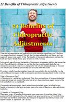 Chiropractic Adjustments Care capture d'écran 3