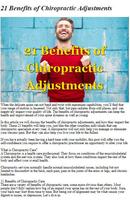 Chiropractic Adjustments Care ảnh chụp màn hình 3
