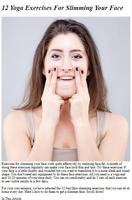 Face Slimming Exercises Tips تصوير الشاشة 3