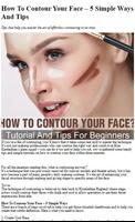 How To Contour Your Face ảnh chụp màn hình 1