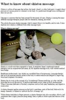 How to Do a Shiatsu Massage capture d'écran 1