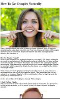 How to Get Dimples Naturally ảnh chụp màn hình 1