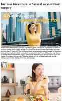How to Increase Breast Size ảnh chụp màn hình 2