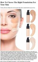 Right Foundation For Your Skin Affiche