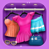 آیکون‌ Beauty Salon Fashion Dress Up