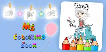 Beauty Coloring Pages Game