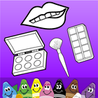 Beauty Coloring Pages Game icono