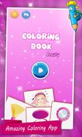 Beauty Coloring Pages Game Poster