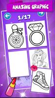 Beauty Coloring Pages Game скриншот 2