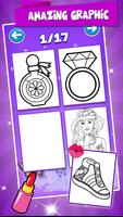 Beauty Coloring Pages Game Ekran Görüntüsü 2