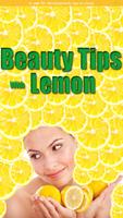 Beauty Tips with Lemon पोस्टर