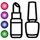 Beauty Coloring Book Glitter icono