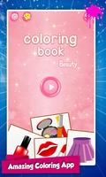 Poster Beauty Coloring Book Glitter