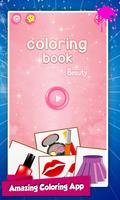 Beauty Coloring Book Glitter Poster