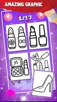 Beauty Coloring Book Glitter screenshot 1