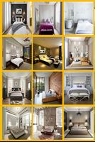 bedroom design পোস্টার