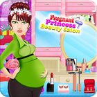 Pregnant princess girls games icon