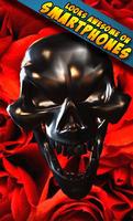 Skull Live Wallpaper 3D الملصق