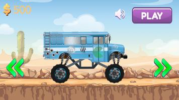 Hill climb car race 海報