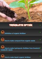 How to make organic fertilizer poster
