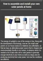 Apprenez à assembler l'électricité solaire capture d'écran 2