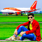 آیکون‌ Airplane Lyrical Photo Editor