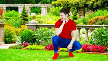 Garden Lyrical Song Photo Edit الملصق