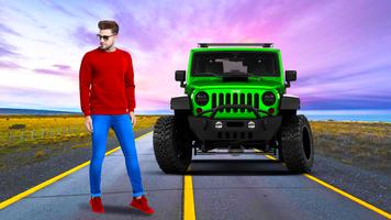 Jeep Photo Editor Affiche