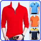 Men T-Shirt Photo Editor آئیکن