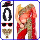 Net Saree Photo Suit Editor For Women Zeichen