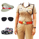 Women Police Suit Photo Editor aplikacja