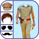 Men Police Suit icône