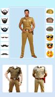 Men Police Suit पोस्टर