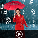 Rain Video Music -Photo Editor aplikacja