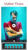 1 Schermata Rain Video Music -Photo Editor