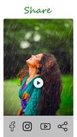 Rain Video Music -Photo Editor ảnh chụp màn hình 2