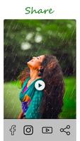 Rain Video Music -Photo Editor скриншот 2