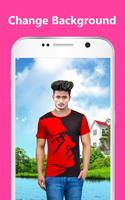 Men Designed T-Shirt Photo Suit Editor ảnh chụp màn hình 3