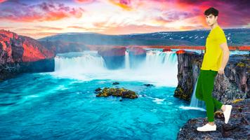 پوستر Waterfall Photo Frames Editor